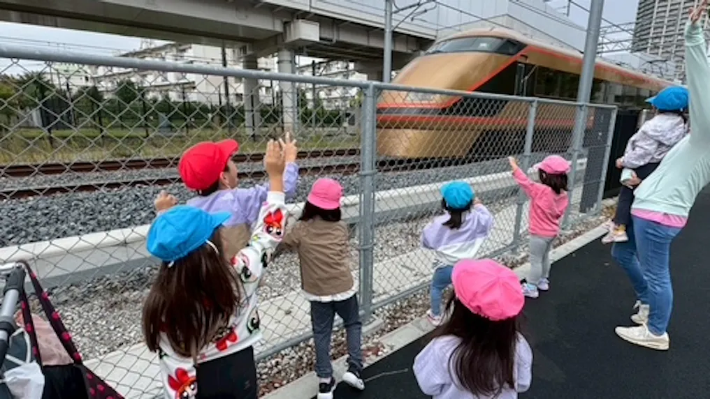 今日はどこへ行く？戸外活動が充実しています！