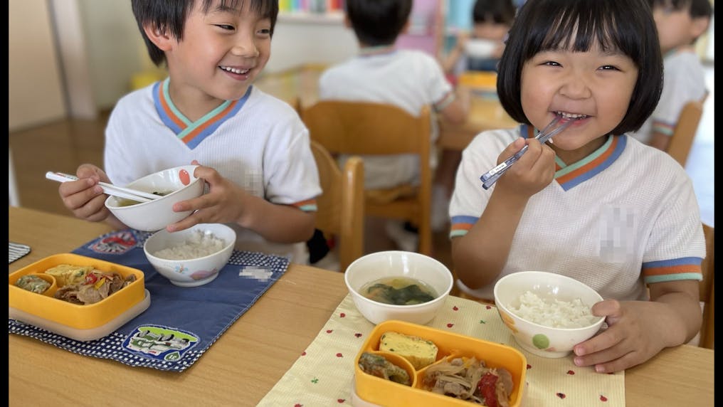 あたたかい給食！