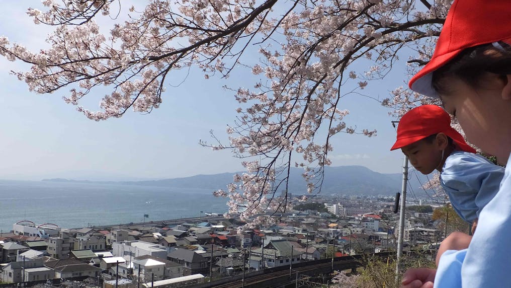 四季折々の国府津山
