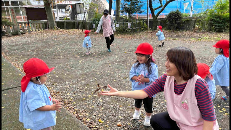 職員同士がとっても仲良し！子どもと一緒にワクワクしよう！