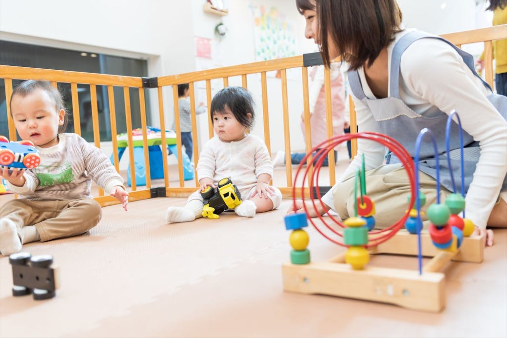 お子様の成長に合わせた愛情ある保育