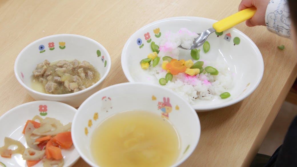 食育に取り組んでいます。