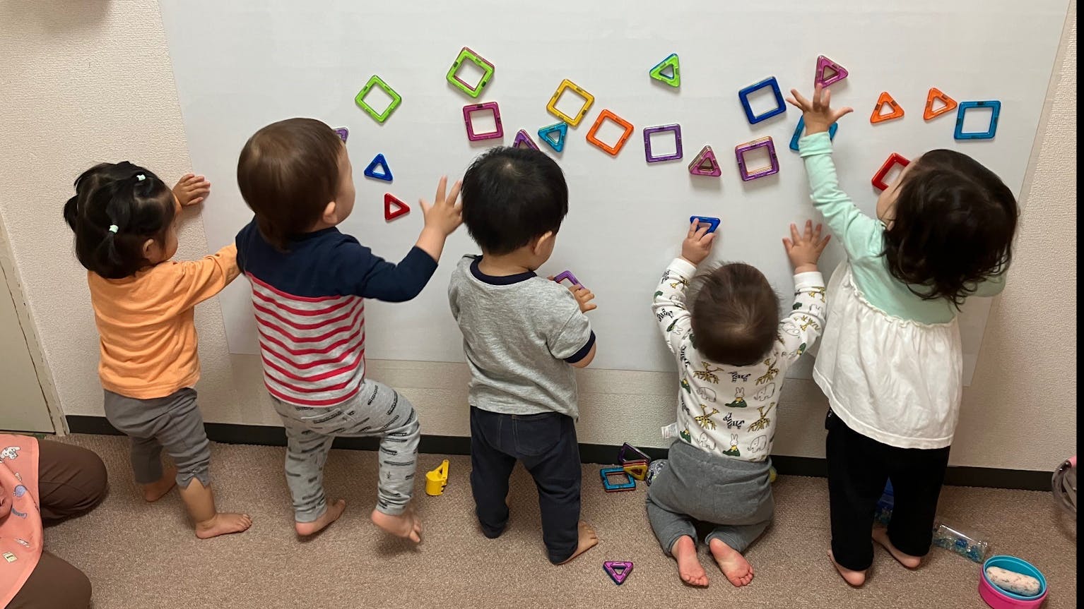 増員！！にこにこすまいる園（園児11名・職員7名）
