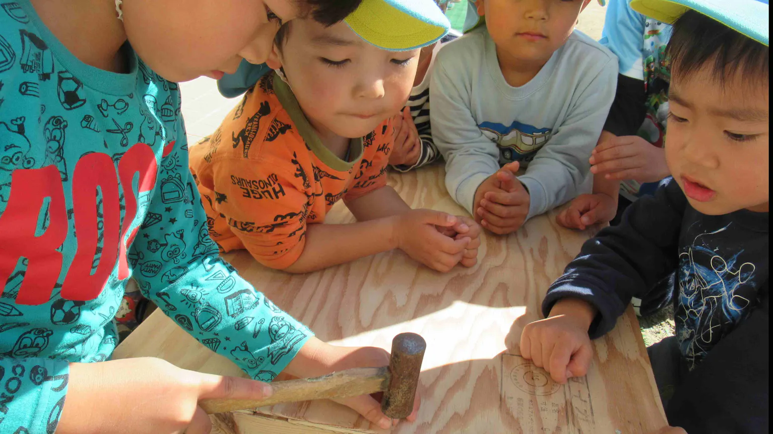 小規模保育園です。子どもとじっくりかかわることができます。