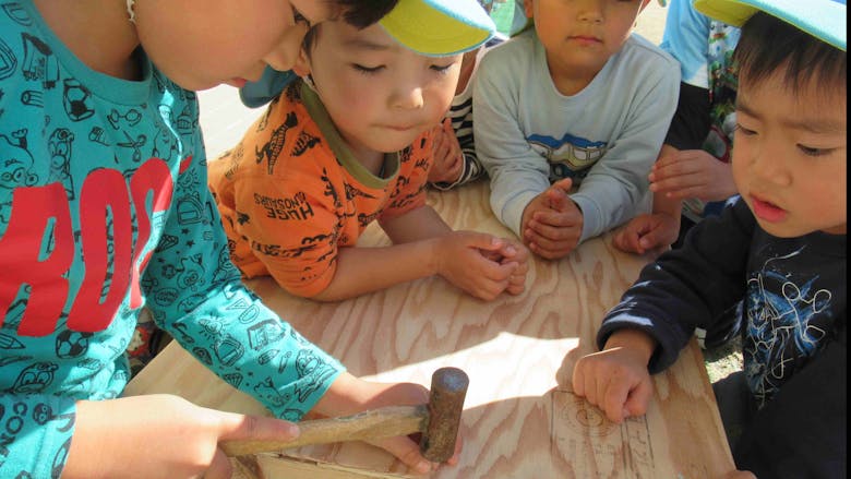 小規模保育園です。子どもとじっくりかかわることができます。