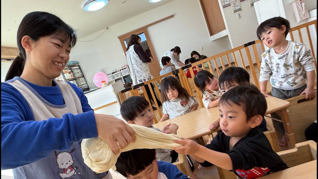 先生と一緒は楽しいな