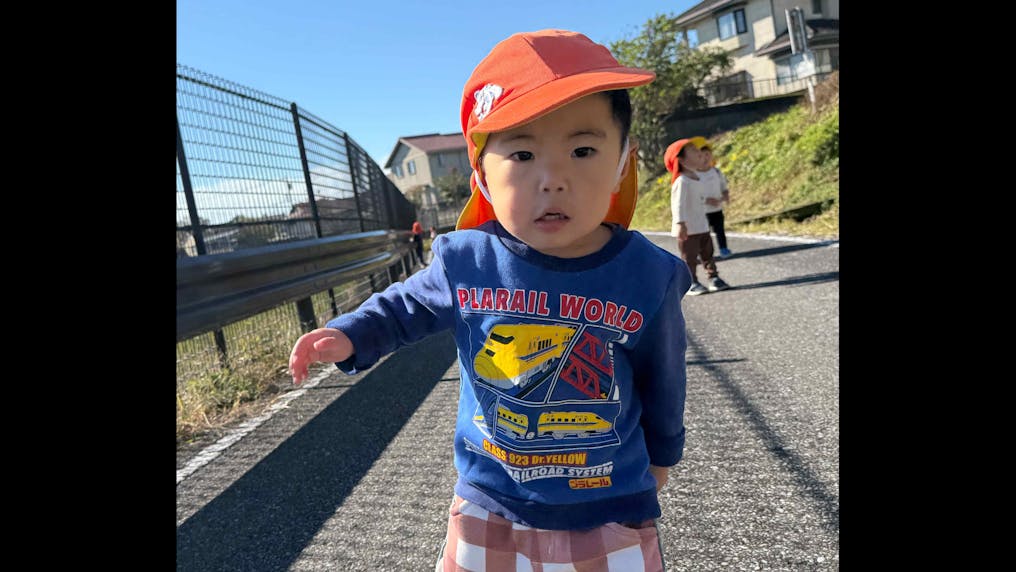 貯水池周りの散策路