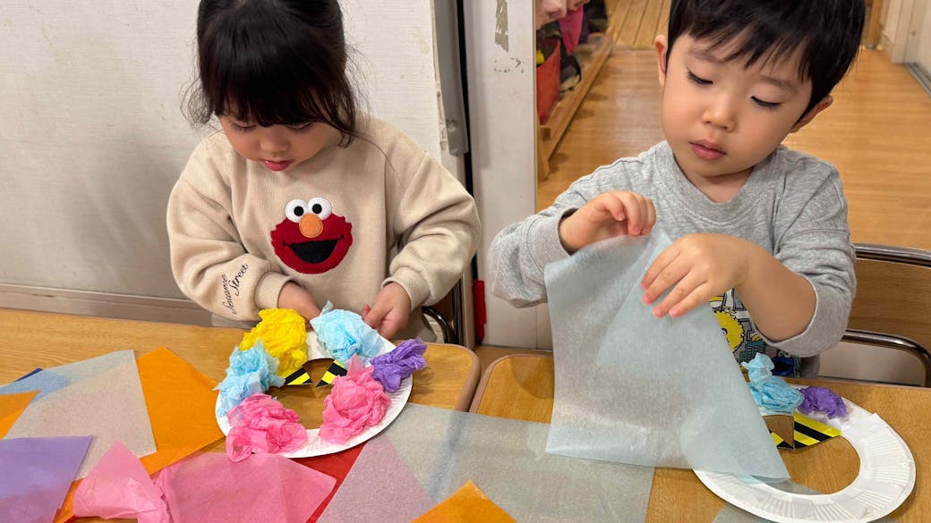 毎月可愛い製作活動もしています♪