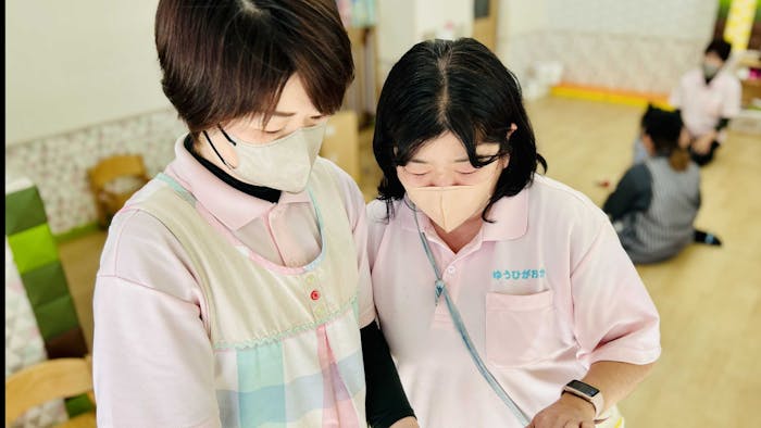 職員同士、相談しやすい環境です。