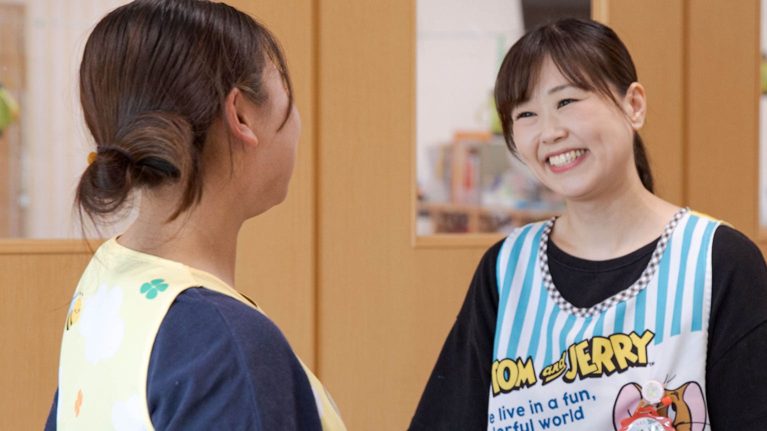 得意を活かし、チームで支え合う園