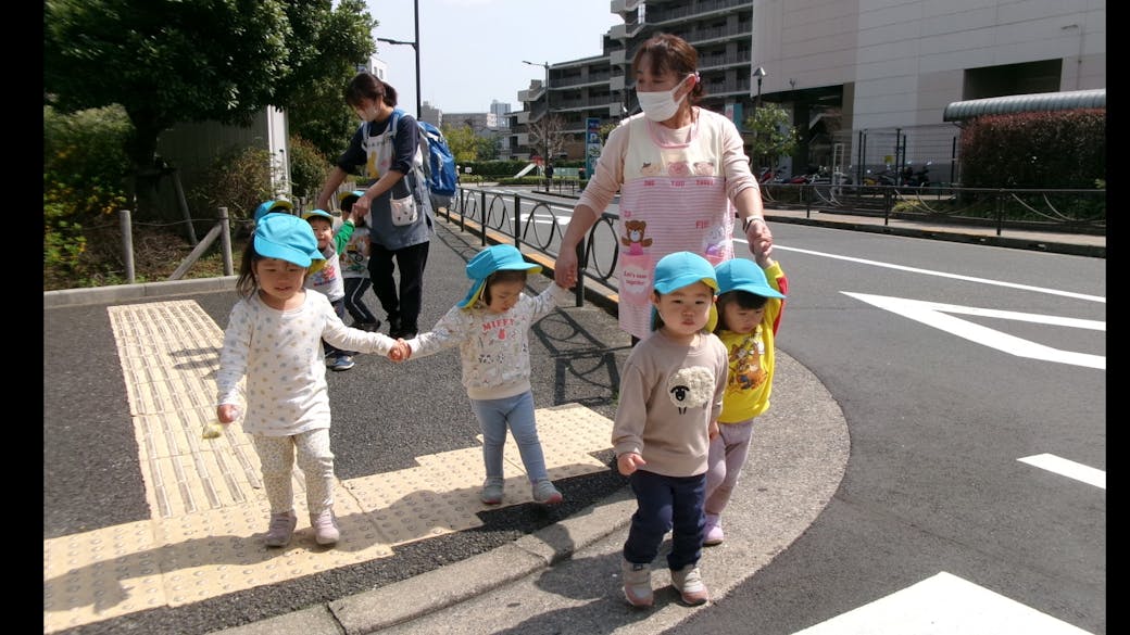 お散歩にたくさんでかけます！