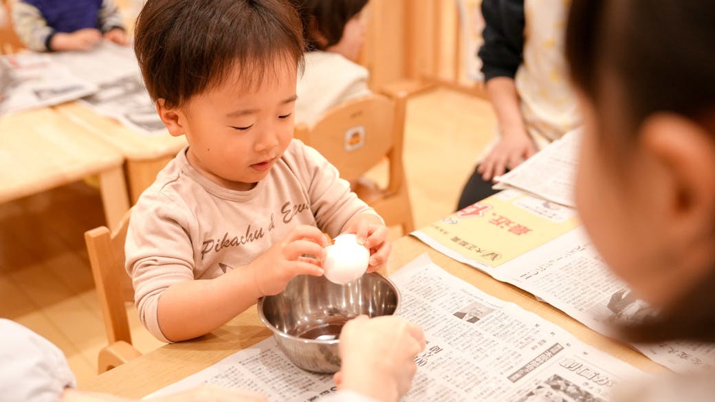 身近な食材に触れて、食の大切さを知る