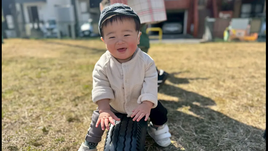 自然豊かな環境でお散歩