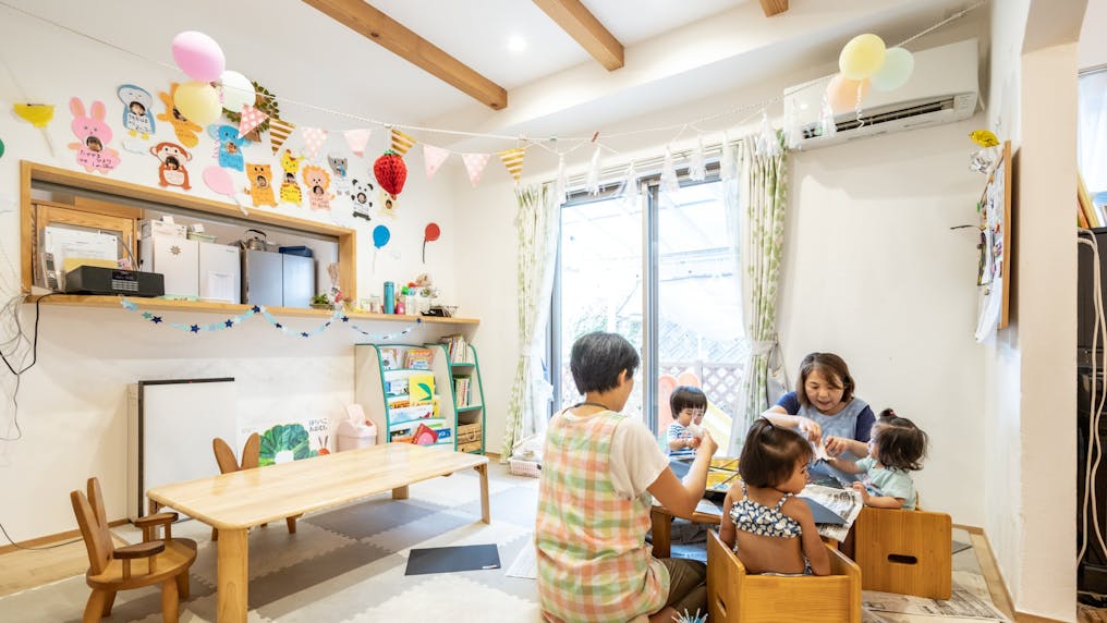 無添加住宅に近い園舎