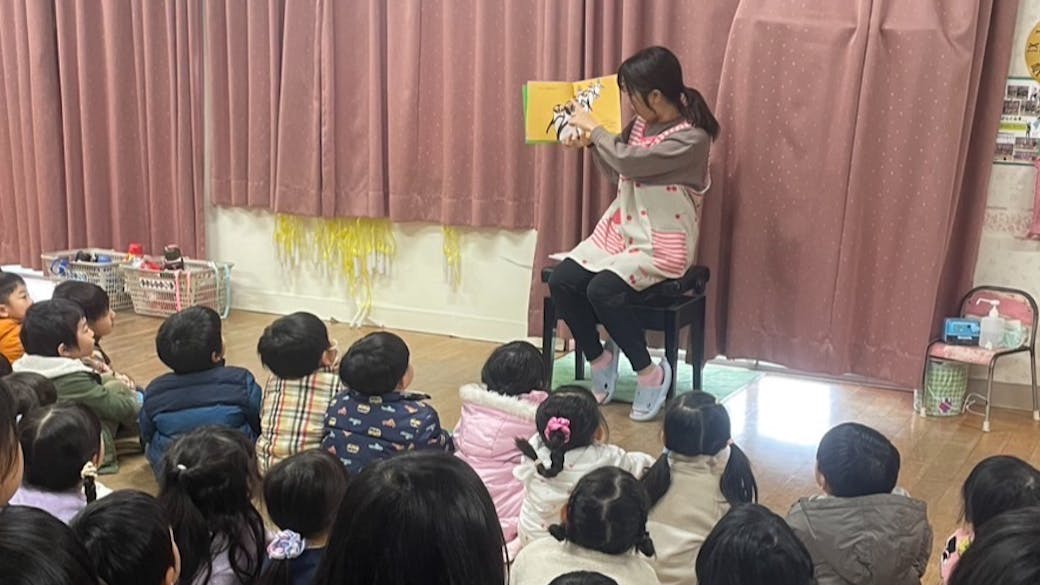絵本を取り入れた保育