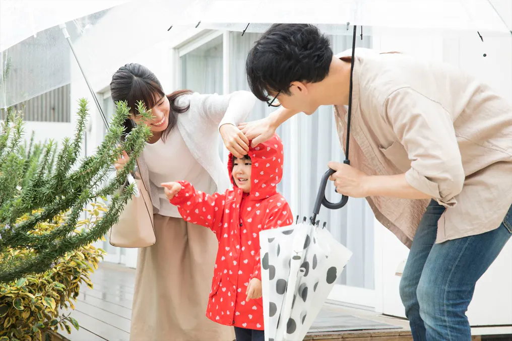駐車場あり。お子様の送迎に利用ください