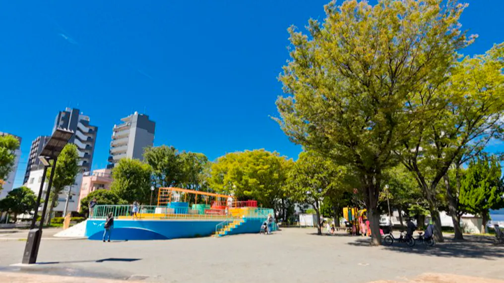 自然豊かな公園が近隣にたくさんあります！