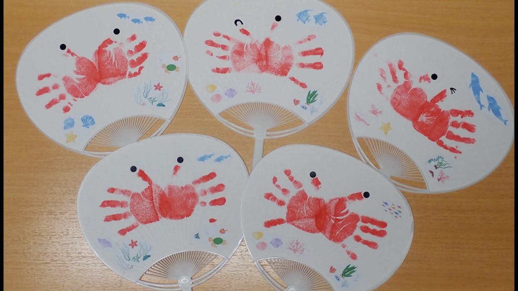 子ども達の成長を感じることができる制作物