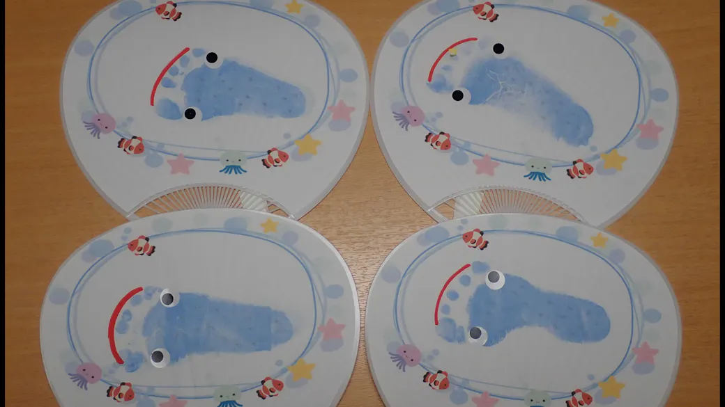 子ども達の成長を感じることができる制作物