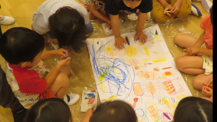 子どもたち主体の夏祭り