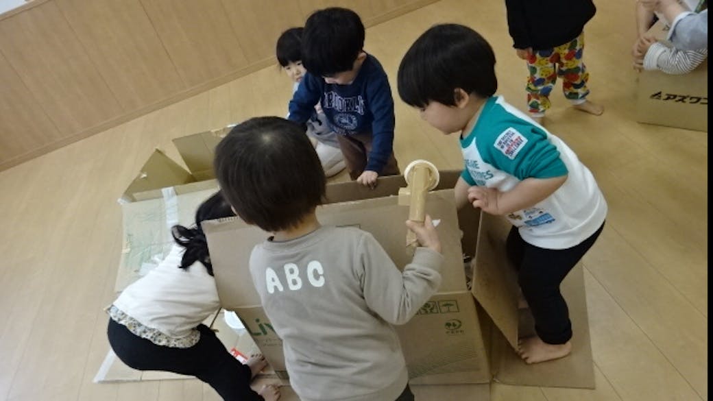 好奇心旺盛で意欲的な子供たち