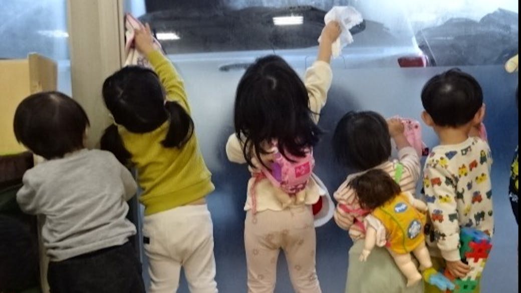 好奇心旺盛で意欲的な子供たち