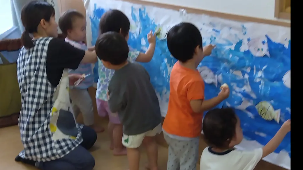 好奇心旺盛で意欲的な子供たち
