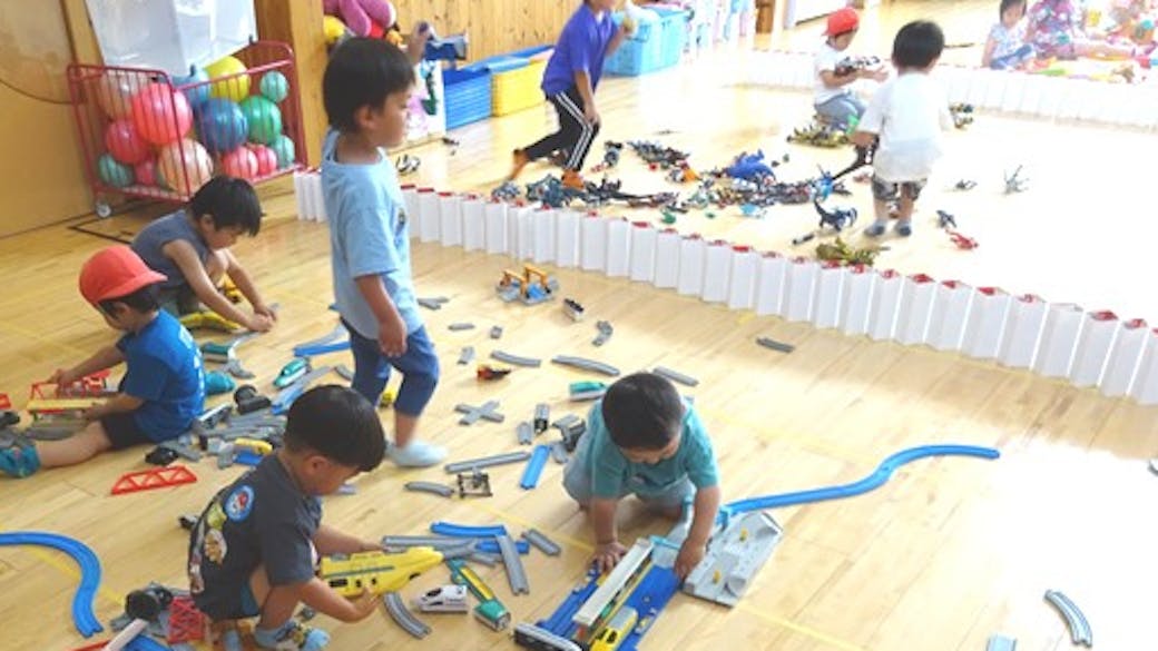 何して遊ぼうかな？みんな大好き❤コーナー保育