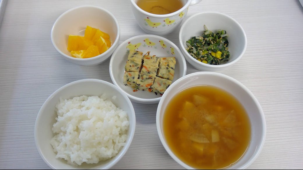 わんぱく給食の提供