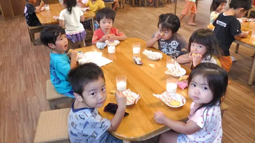 会話がはずむランチルーム