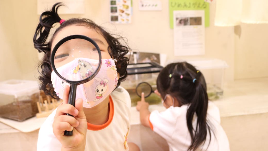 保育目標①☆こころ豊かに日々を楽しむ子