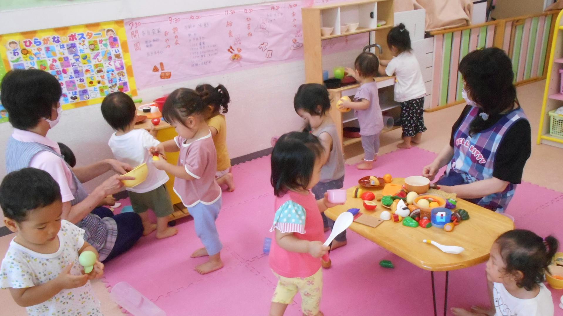 残業が一切ありません♩ 小規模保育園の保育スタッフ