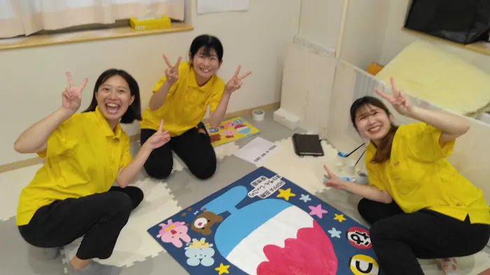 ブラザー/シスター制度でフォローしてくれる先輩がいます♪