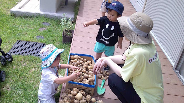 クラスの補助からはじめ、経験のある保育士がサポートをします。