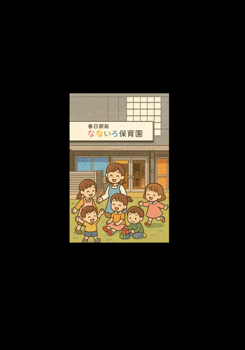 春日駅前なないろ保育園