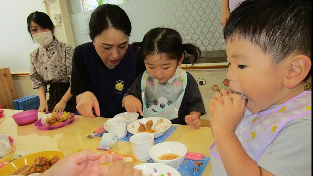 おいしい！調理員さん手作りの給食