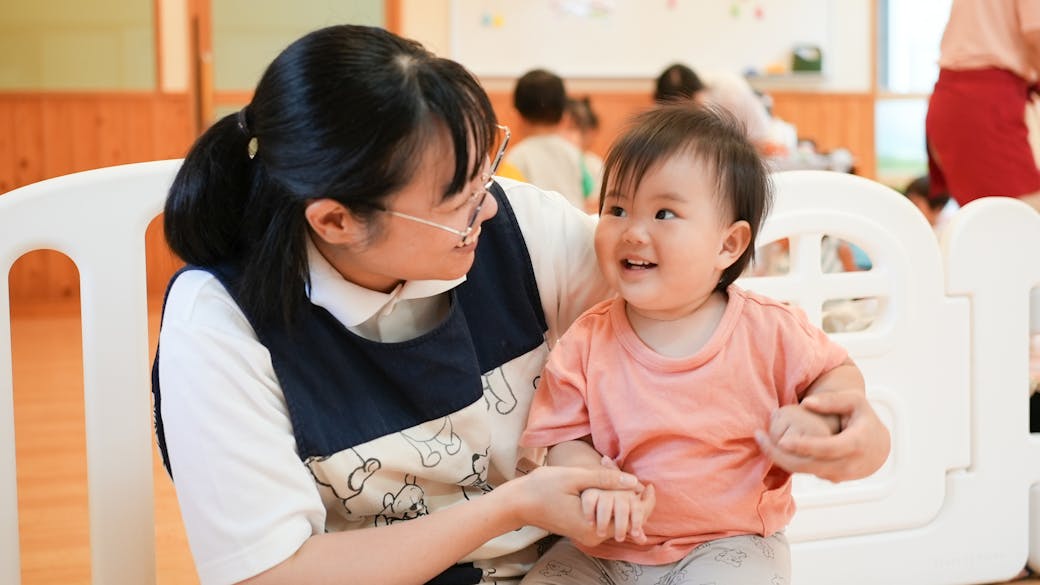 一人一人に寄り添い安心感のある保育