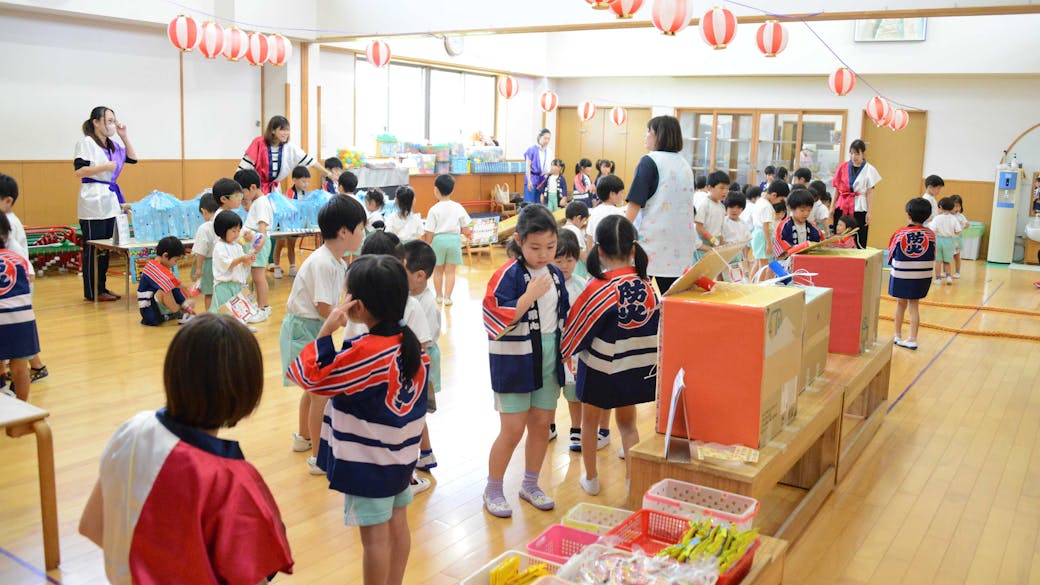 異年齢での活動も楽しんでいます