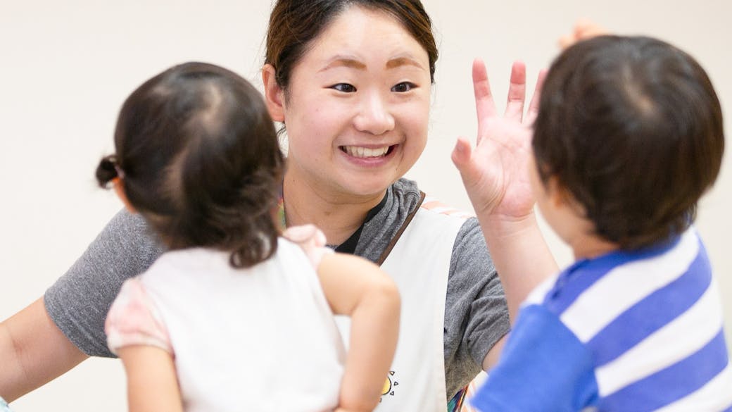 保育の方針：子どもを よく観て・考えて・行動する