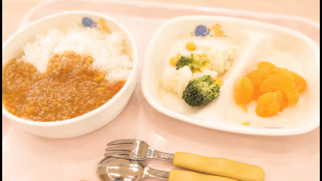 子どもの心身の成長に必要なミネラル給食を提供