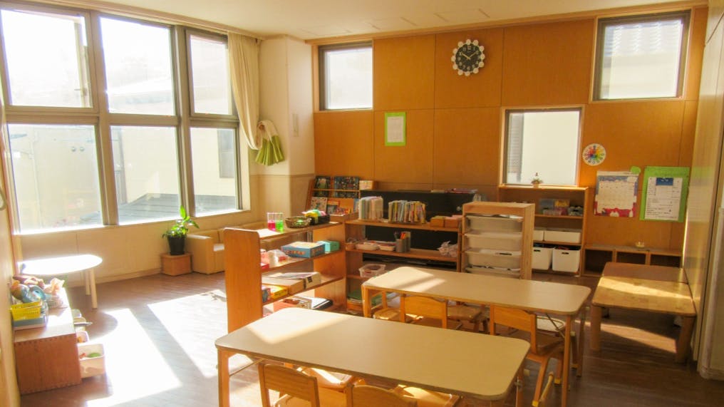 豊かな感性を育む、充実した幼児室