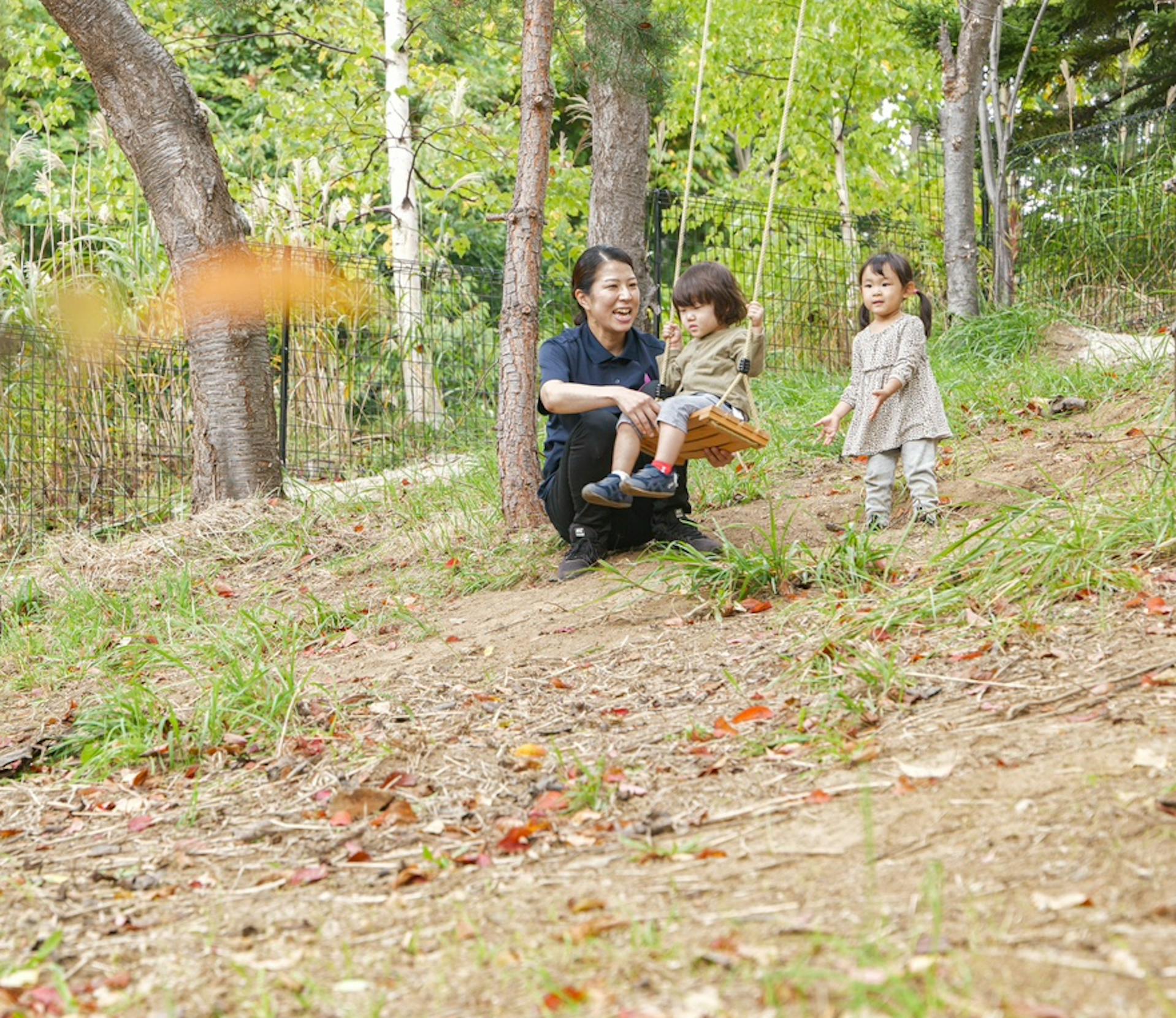 自然豊かな園庭での「野育」ができる小規模保育園！
