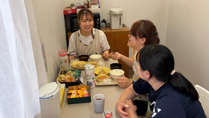 自由な場所でしっかりとれる休憩