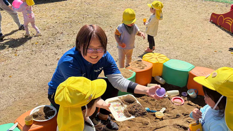 【新卒正職員】こどもと遊ぶことが大好きな先生を募集しています