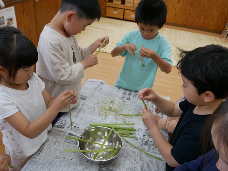 食育を大切にしてます。献立・調理だけでなく保育もともに