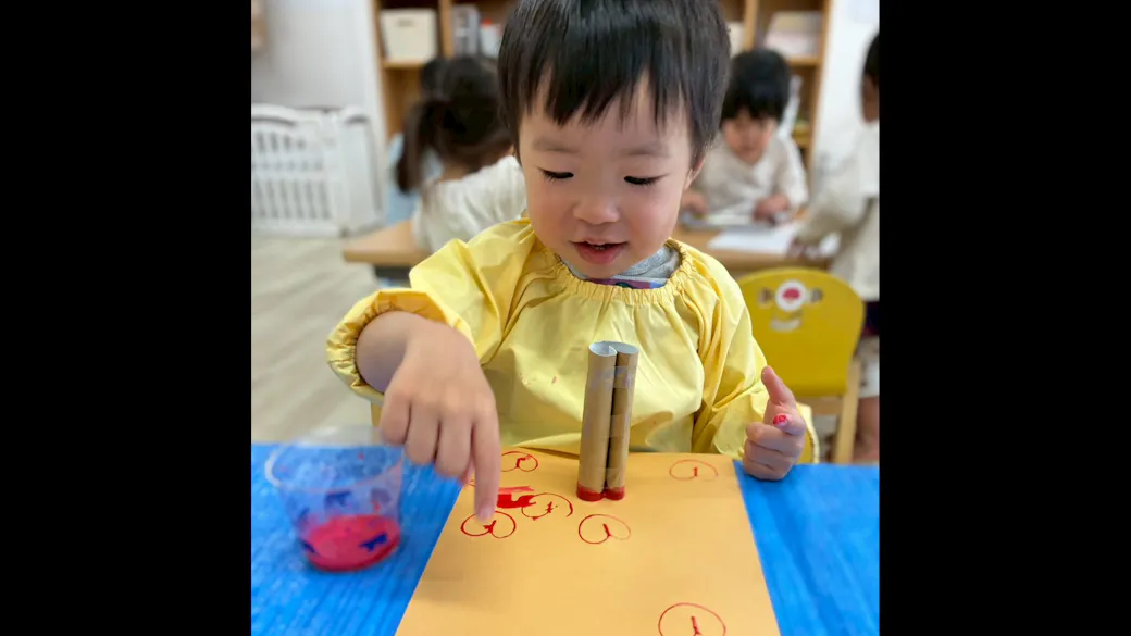 子ども達の成長を感じることができる制作物