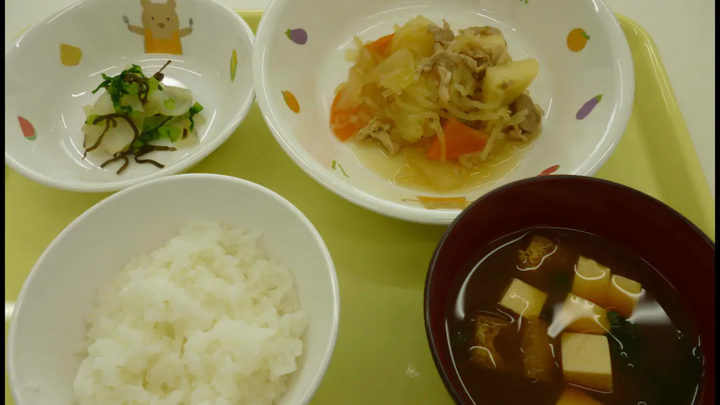 管理栄養士がおやつまで手作りしているこだわりの給食が自慢！