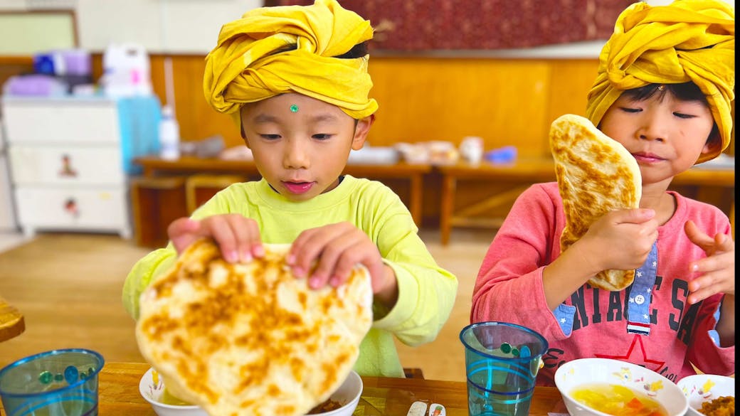 充実の様々な行事やイベント給食