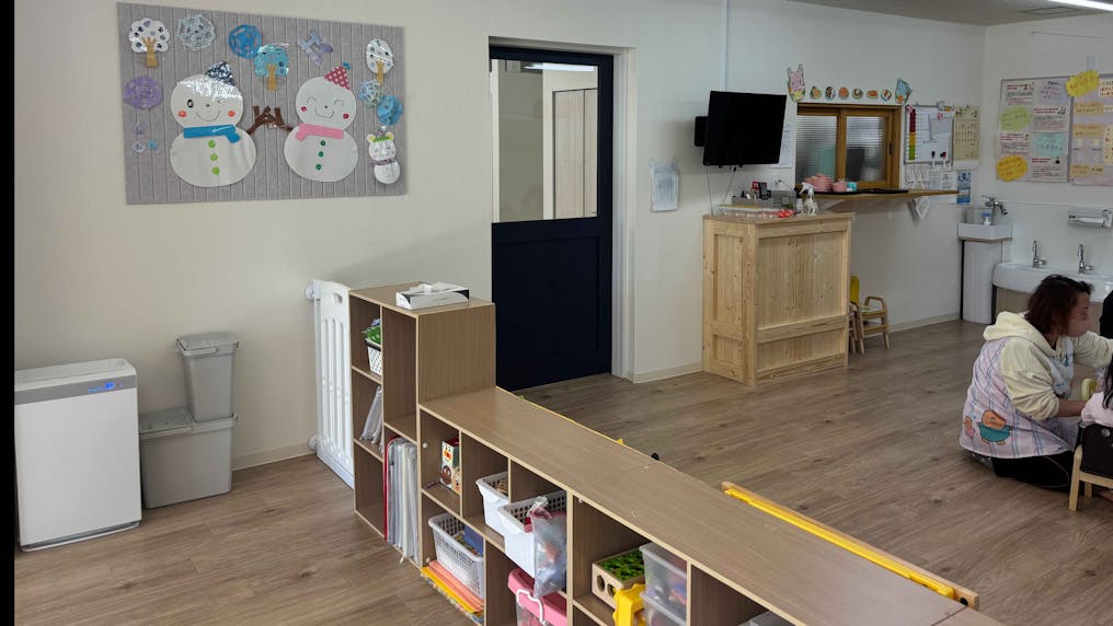 年齢ごとの保育室