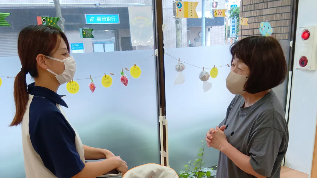 職員同士のチーム保育